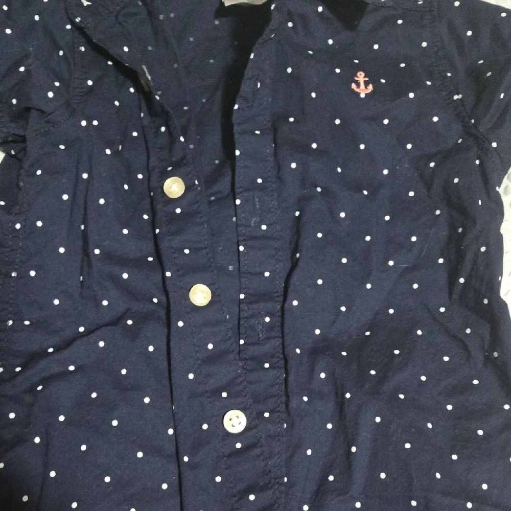 3/$10 Carter's Navy and Coral Kids Matching Set